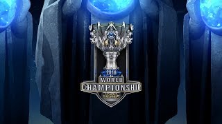 REBROADCAST 2018 World Championship Group Stage Day 2 [upl. by Attenrev824]