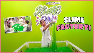 I went to the SLIME FACTORY [upl. by Bartlett617]