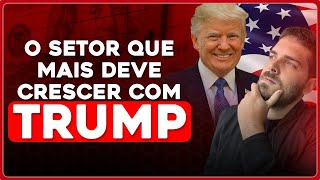 O Setor que mais deve CRESCER com TRUMP [upl. by Lecirg143]