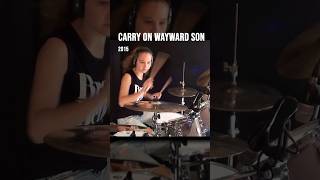 carryonmywaywardson kansas drumcover [upl. by Pinto]