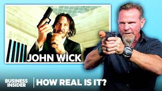 Army Firearms Specialist Rates Gun Technique In 13 Movies  How Real Is It  Insider [upl. by Terencio]