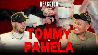 TOMMY amp PAMELA Video Oficial  Peso Pluma Kenia Os REACCION  Edgar y Paco [upl. by Berget]