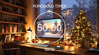 5010 Pomodoro Christmas ⛸️ Productive Lofi Deep Focus StudyWork chill lofi hip hop beats [upl. by Hazrit480]