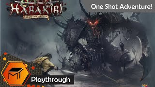 Harakiri Blades of Honor  Stand Alone Scenario  Adventure Phase  Playthrough [upl. by Velleman652]