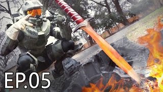 1000 Degree SWORD Vs HALO ARMOR  Living With Chief Ep05 [upl. by Enneicul]