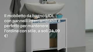 Bagno da sogno con i mobili LIDL [upl. by Edmee]