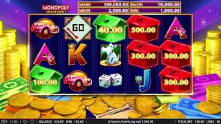 MEGA WIN on MONOPOLY GRAND HOTEL Demo Slots [upl. by Leanna975]