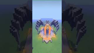 how to build a dragon statue in Minecraft [upl. by Kassi]