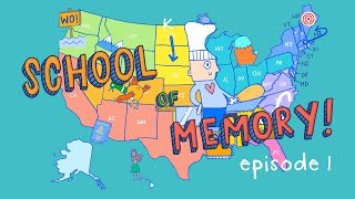 Memorize ALL 50 US States School of Memory Ep 1 [upl. by Vitek]