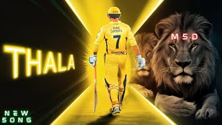 Mahendra Singh Dhoni MS Dhoni rap song  IPL  THALA  msdhoni dhoni hustle [upl. by Adachi444]