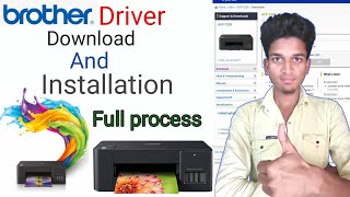 Brother DCP T220 Driver Installation process l brotherprinterrepairokc  brotherprinter [upl. by Emeline327]