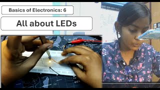 6 All about LEDs V I R  Basics of Electronics tamil TNrise AbiramiSelvaraj [upl. by Tirrej914]