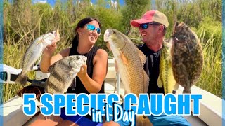 DockSide TV We Caught 5 Species of Fish in One Canal [upl. by Ylrebmic199]