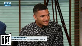 Minkah Fitzpatrick interview College highlights and 2018 NFL Draft  Get Up  ESPN [upl. by Perrine]