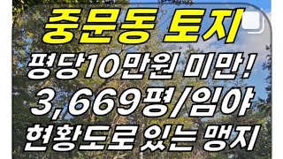 서귀포시 중문동 중산간도로 위쪽 토지 매매3669평현황도로 있는 맹지평당 10만원 미만투자용임야제주도 중문동토지 서귀포시토지 서귀포토지 제주도토지 제주토지​ [upl. by Ahseenak]