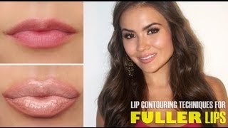 Lip Contouring Techniques for Fuller Lips [upl. by Anihta]