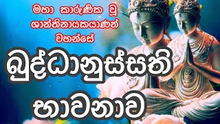 බුද්ධානුස්සති භාවනාව Buddhanussathi Bawanawa buddhanussathiya බුද්ධානුස්සතිභාවනාව [upl. by Ednutey]