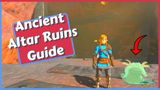 Ancient Altar Ruins Guide Bubbul Frog Location in Zelda Tears of the Kingdom [upl. by Hogg235]