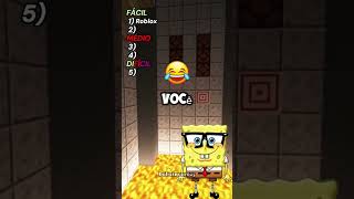 Teste do Bob esponja [upl. by Rebmeced]