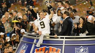 Super Bowl XLIV Saints vs Colts highlights [upl. by Gerdy334]