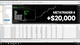 Turning 5000 into 20000 My Forex Trading Robot Challenge BestForexRobot2024 [upl. by Joycelin811]