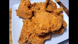 CRISPY FRIED CHICKEN THIGHS [upl. by Aibun]