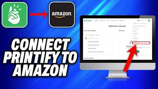 How To Connect Printify To Amazon 2024  Easy Fix [upl. by Asoramla68]