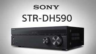 Sony STRDH590 52 Channel Home Theatre AV Receiver [upl. by Maram147]