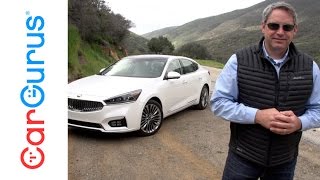 2017 Kia Cadenza  CarGurus Test Drive Review [upl. by Dang]