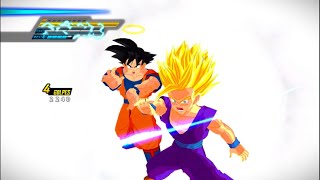 Gohan Ssj 2 Vs Cell  dbz ttt mods [upl. by Nylrehs]