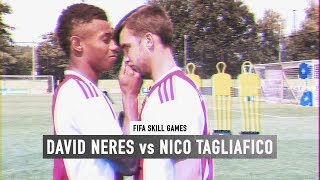 FIFA SKILL GAMES BATTLE 1  DAVID NERES vs NICO TAGLIAFICO [upl. by Berkie]