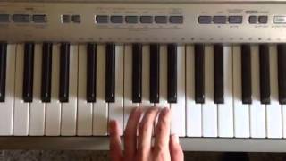 Conga Gloria Estefan piano tutorial montuno basico  Carlos M [upl. by Garek]