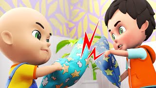 Chunnu Munnu Thhey Do Bhai  3D Hindi Rhymes for Children  jugnu kids [upl. by Laamaj]