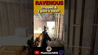 Giving away the RAREST ITEM in the GAME RAVENOUS The Division 2 division2 pvp shorts darkzone [upl. by Ardnac]