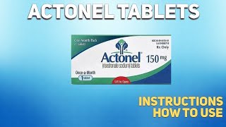 Actonel tablets how to use Mechanism of action Uses Dosage Side Effects [upl. by Almond]