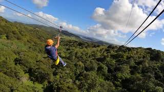 Waiheke Island Zipline Auckland New Zealand [upl. by Adnema69]