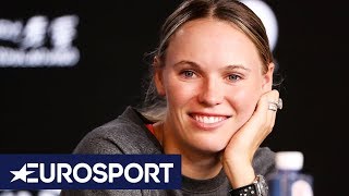 Caroline Wozniacki Full Press Conference  Australian Open 2020  Eurosport [upl. by Ahsel31]