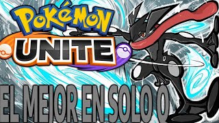 ES EL MEJOR ATACANTE EN SOLO Q  Pokemon Unite [upl. by Wolfy]