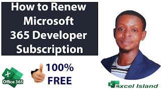 How to Renew Microsoft 365 Developer Subscription for FREE [upl. by Hartmann]