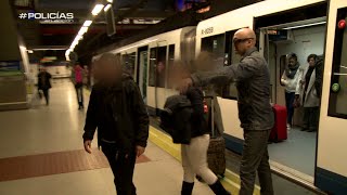 Policías en acción  Robos en el metro [upl. by Nomma]