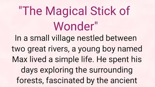 quotThe Magical Stick of Wonder  A Heartwarming Tale of Kindness and Couragequot [upl. by Russian]