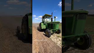 JOHN DEERE 5020 Tractor Plowing bigtractorpower johndeere tractor [upl. by Gnoud632]