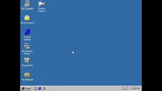 Windows NT 50 Startup and Shutdown with screen [upl. by Anoik]