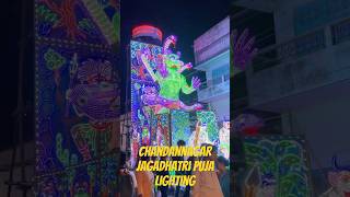 Chandannagar Jagadhatri Puja Lighting 2024 chandannagarlighting jagadhatripuja2024 [upl. by Doley]