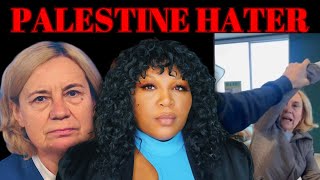 LADY ATTACKS PALESTINE COUPLE‼️  Ignorant at Best [upl. by Ardnosal]