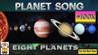 PLANET Song  Solar System song  Eight planets around the Sun  Kids Song  Nursery Rhyme  TKND [upl. by Bord]