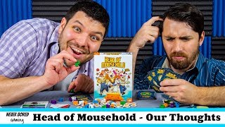 Head of Mousehold  Our Thoughts Board Game [upl. by Yllut]