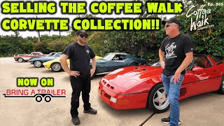 Coffee Walk Corvette Collection Now On BringATrailer [upl. by Panthea]