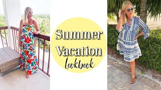 8 VACATION OUTFITS  TRAVEL DAY  Marco Island amp Naples  Women Over 40 [upl. by Heymann]