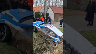 1 2 3 Béthune automobile rallye rally like accidentdevoiture inoxtag [upl. by Rye31]